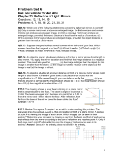 Mirrors - Cabrillo College