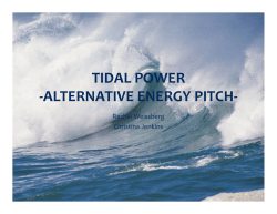 Tidal Power Powerpoint.pptx - The New School Learning Portfolio!