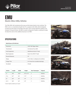 SPECIFICATIONS