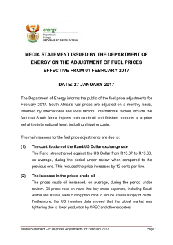 media statement issued by the department of energy on the
