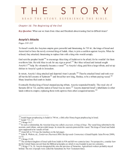 Assyria`s Attacks