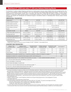 (230 mm) Setback Retaining Blocks - Redi-Rock