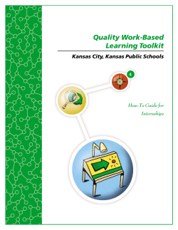 Quality Work-Based Learning Toolkit
