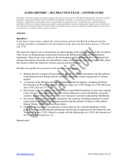 2012 practice exam - answer guide