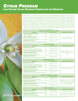 citrus program - Growth Products