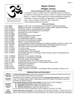 Hindu Avatars -- Batt - Baylor School Email Page
