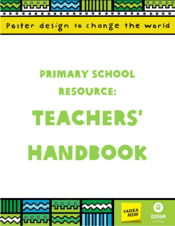 teacher workbook – primary