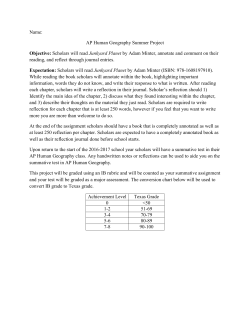 9th Grade AP Human Geography