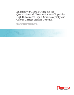 An Improved Global Method for the Quantitation