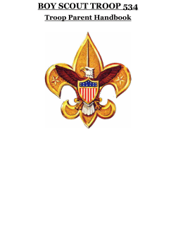 BOY SCOUT TROOP 534