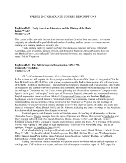 here. - UNCG English Department