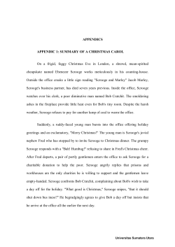 an analysis of moral lesson in charles dickens` a