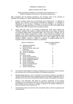 appendices - University of Aberdeen