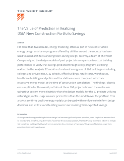 Read the Article - The Weidt Group