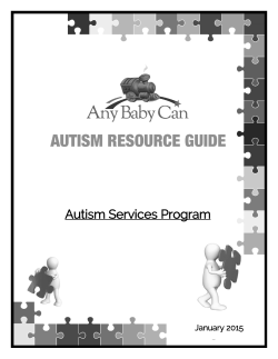 San Antonio Autism Resource Guide