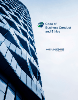 Code of Business Conduct and Ethics
