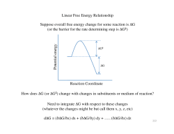 9-Linear Free Energy Relationship