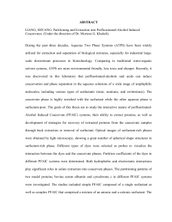 ABSTRACT LIANG, SHUANG. Partitioning and Extraction into