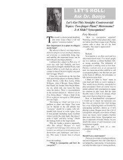 LET`S ROLL: Ask Dr. Banjo