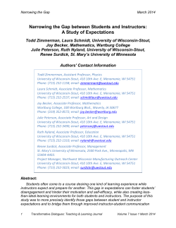 Narrowing the Gap between Students and Instructors: A Study of