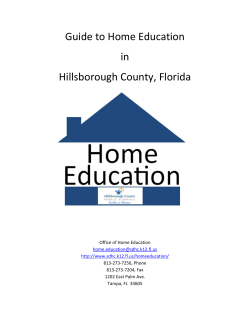 Florida Homeschool Letter of Intent – Step 1
