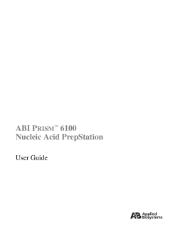 ABI PRISM Nucleic Acid PrepStation