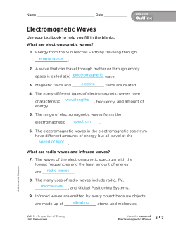 Electromagnetic Waves