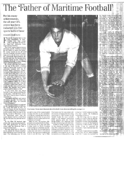 Father of Maratime Football