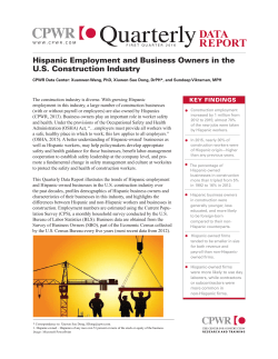 Hispanic Employment and Business Owners in the U.S.