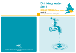 London and South East region - Drinking Water Inspectorate