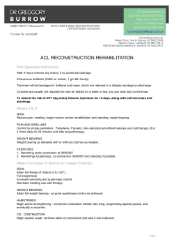 acl reconstruction rehabilitation