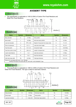 avisert type - TAW Electronics