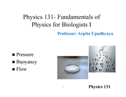 Physics 131 - UMD Physics