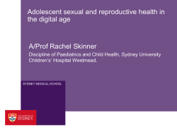 UNIS Template - The University of Sydney