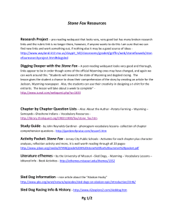 Stone Fox Resources - Deyton Elementary School