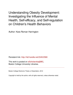 Understanding Obesity Development: Investigating the Influence of