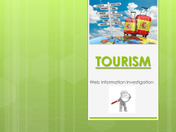 TOURISM