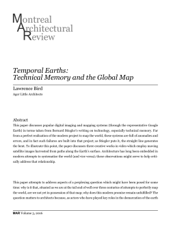 this PDF file - Montreal Architectural Review