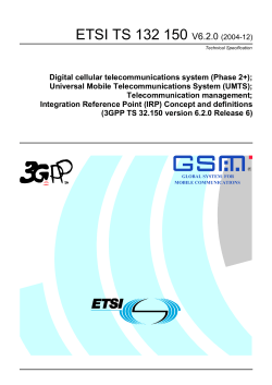 TS 132 150 - V6.2.0 - Digital cellular telecommunications system
