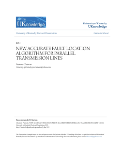 new accurate fault location algorithm for parallel transmission lines