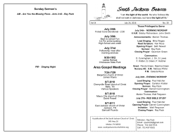 24th - South Jackson Church of Christ