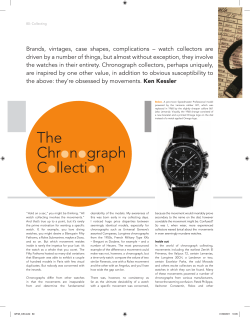 The Chronograph Collection
