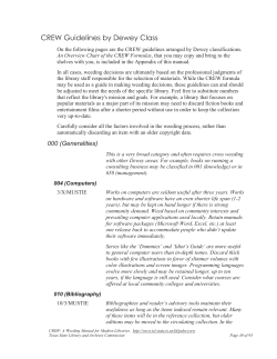 Handout - Florida Library Webinars