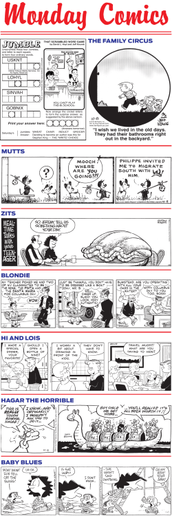 the family circus mutts zits blondie hi and lois hagar