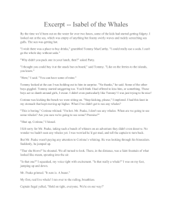 Excerpt -- Isabel of the Whales