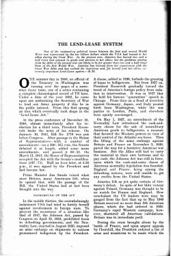 the lend-lease system