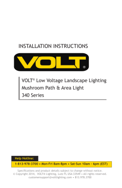 installation instructions