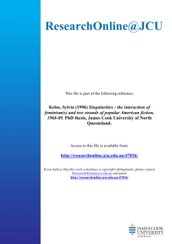 Singularities : the interaction of feminism(s) and two strands of