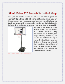 Basketball Hoop Technical Description