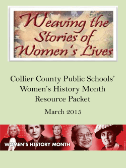 March 2015 - Collier County Public Schools